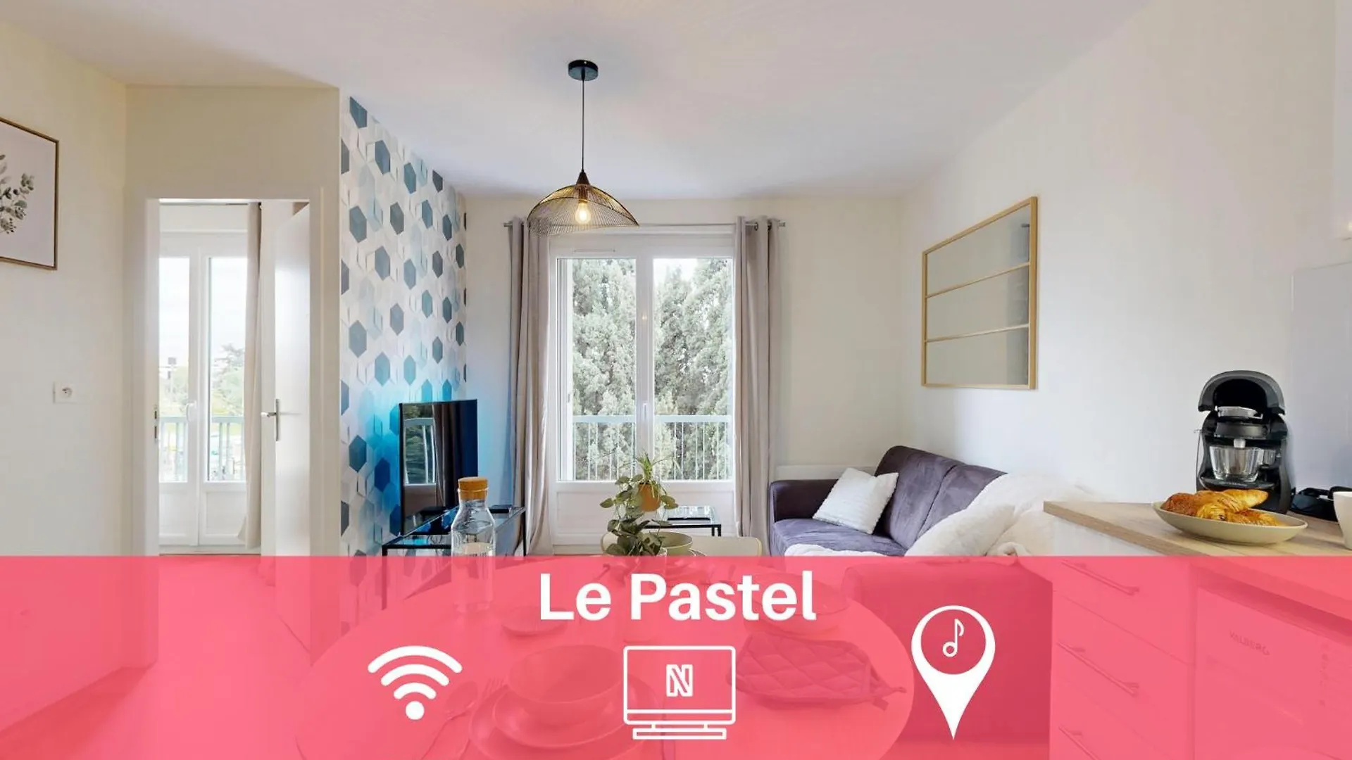 トゥールーズExpat Renting - Le Pastel - Netflix - Zenithアパートメント